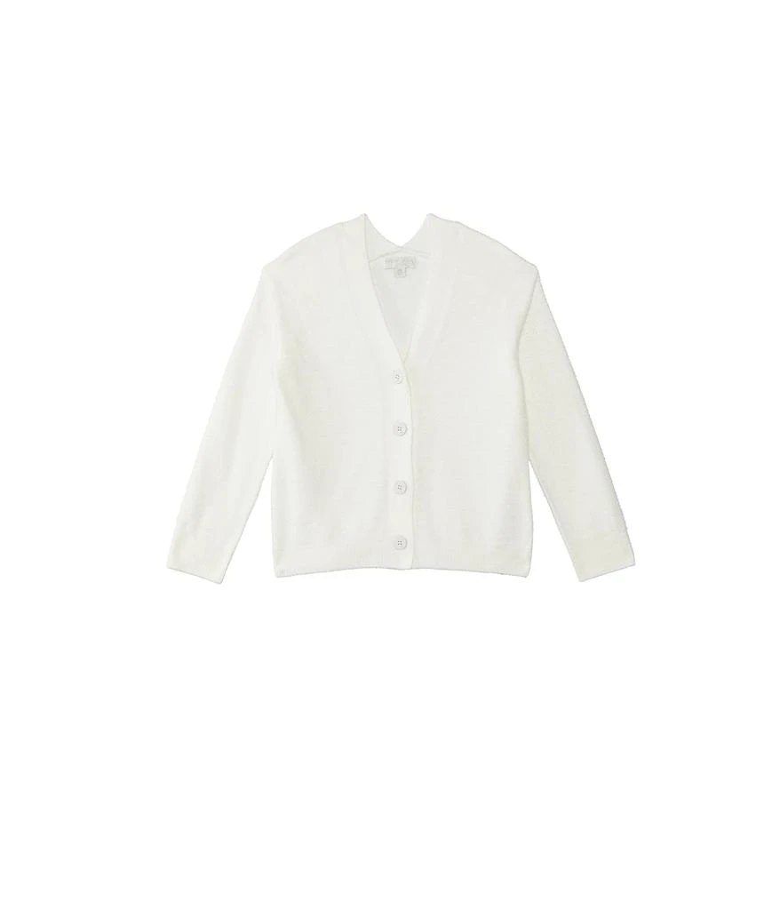 Barefoot Dreams CozyChic® Lite Youth Cable Button Cardi (Little Kids/Big Kids) 1
