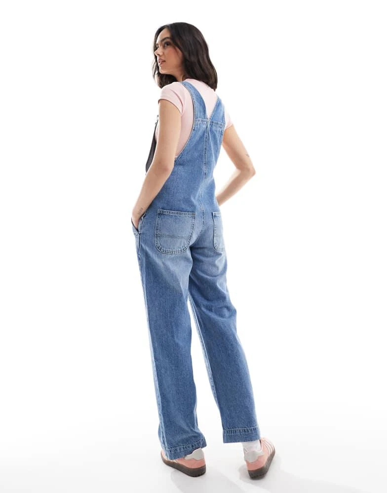 Cotton On Cotton On denim dungarees in saltwater blue 2
