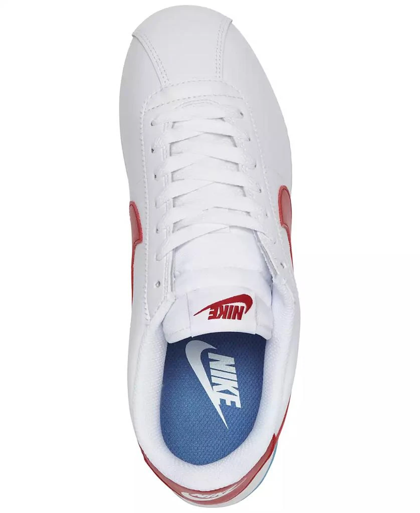 NIKE Women's Classic Cortez Leather Casual Sneakers from Finish Line 5