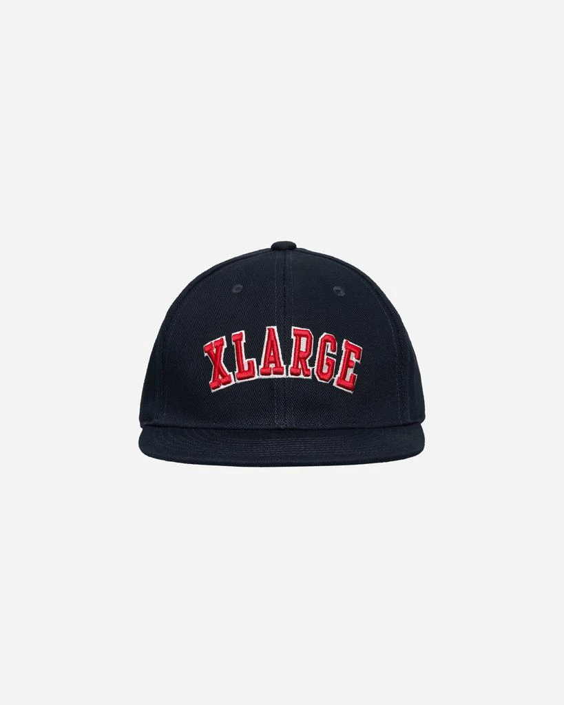 XLARGE Round Logo Snapback Cap Navy 2
