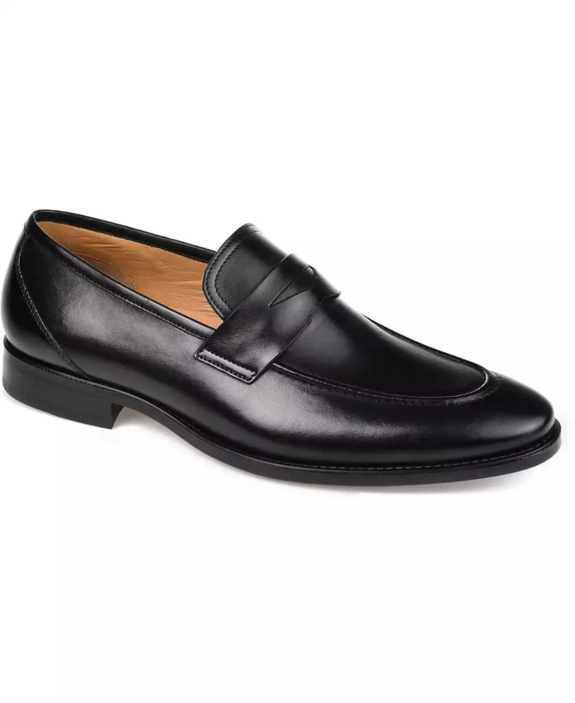 Thomas & Vine Men's Bishop Apron Toe Penny Loafer Shoe 1