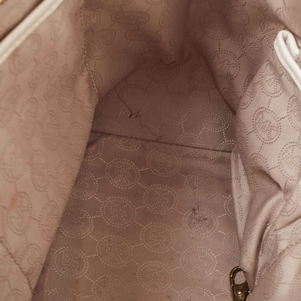 Michael Kors MICHAEL Michael Kors White Leather Hamilton East West Tote 18