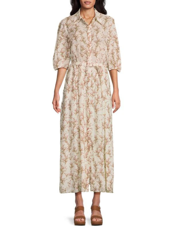 Gabriela Hearst ​Maude Floral Wool Maxi Dress 1