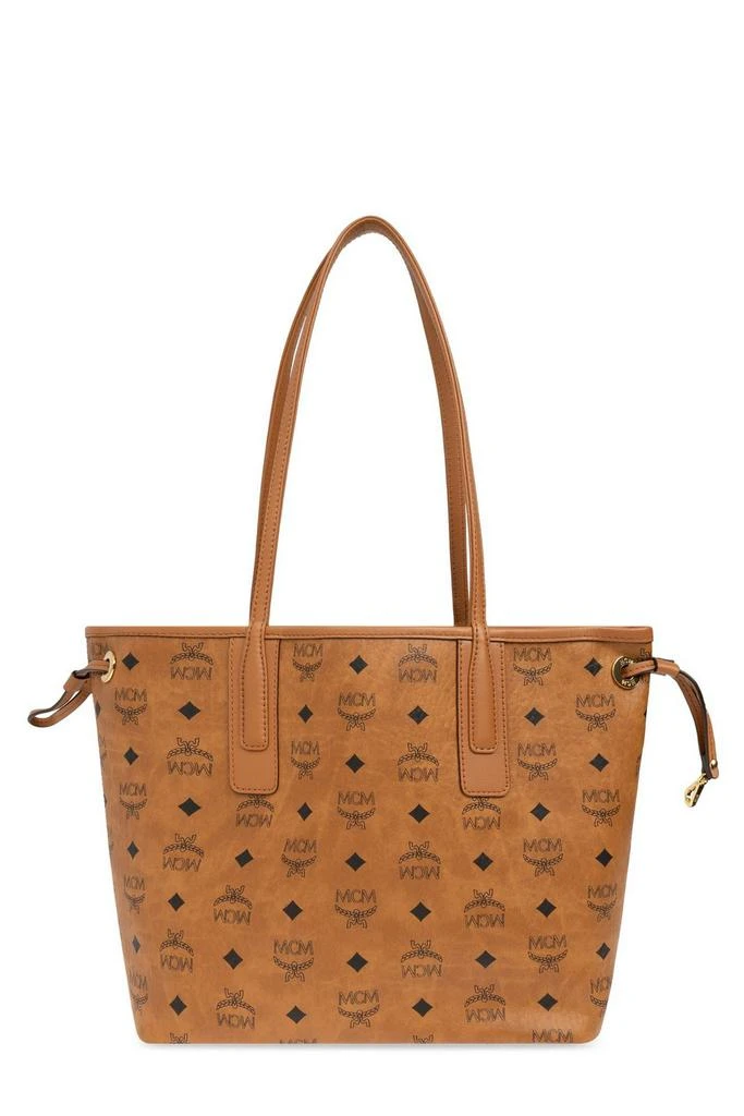 MCM MCM Allover Logo Printed Shopper Bag 2