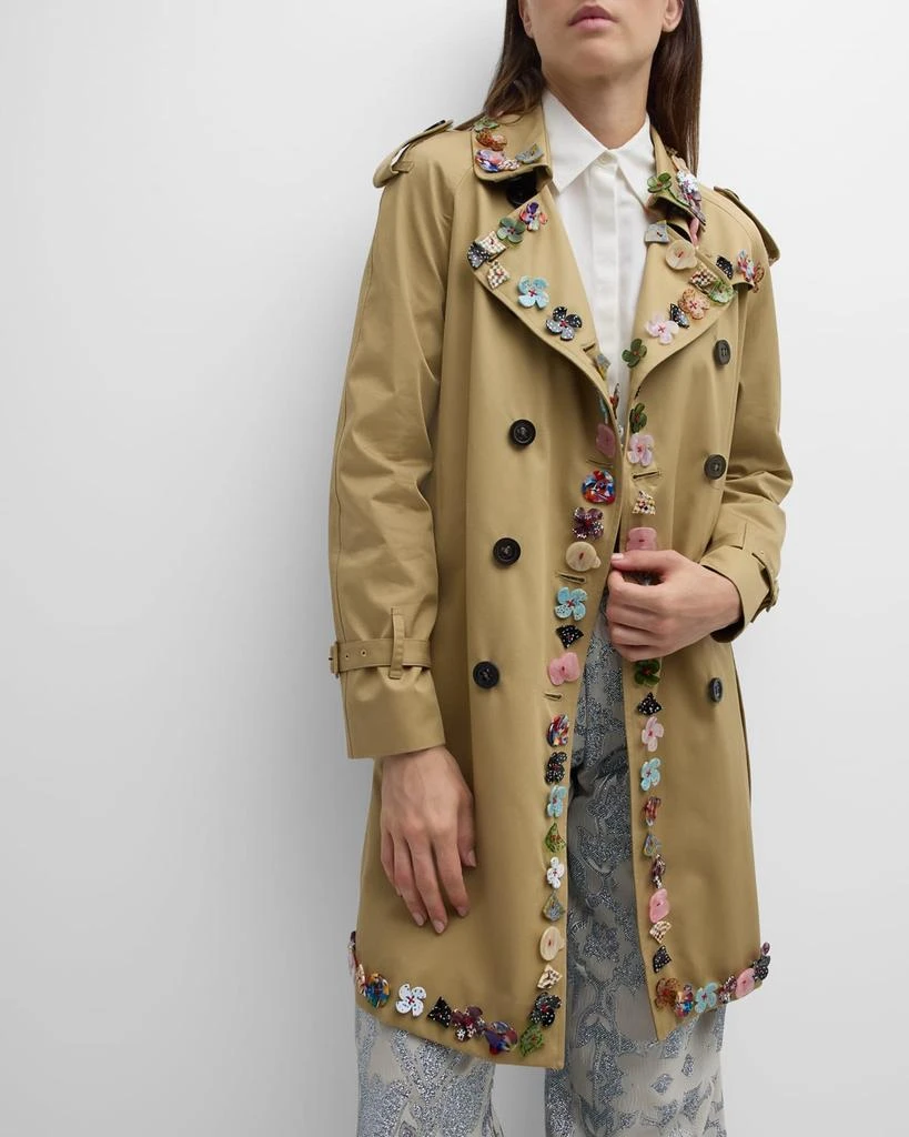 Libertine Button Town Belted Trench Coat 6