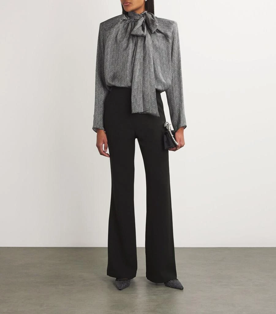 ROLAND MOURET Cady Fit-And-Flare Trousers 2