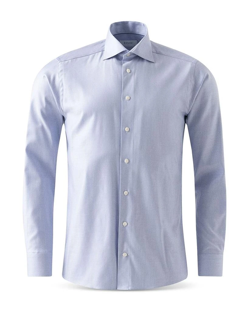 Eton Slim Fit Mélange Solid Shirt Shirt 6