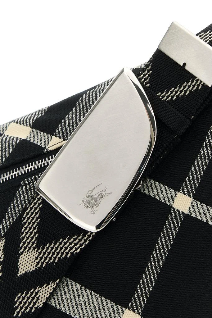 Burberry Embroidered fabric Shield crossbody bag 4