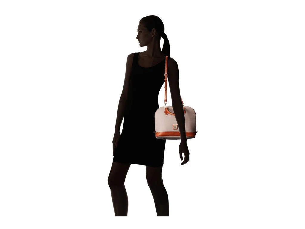 Dooney & Bourke Pebble Zip Zip Satchel 6