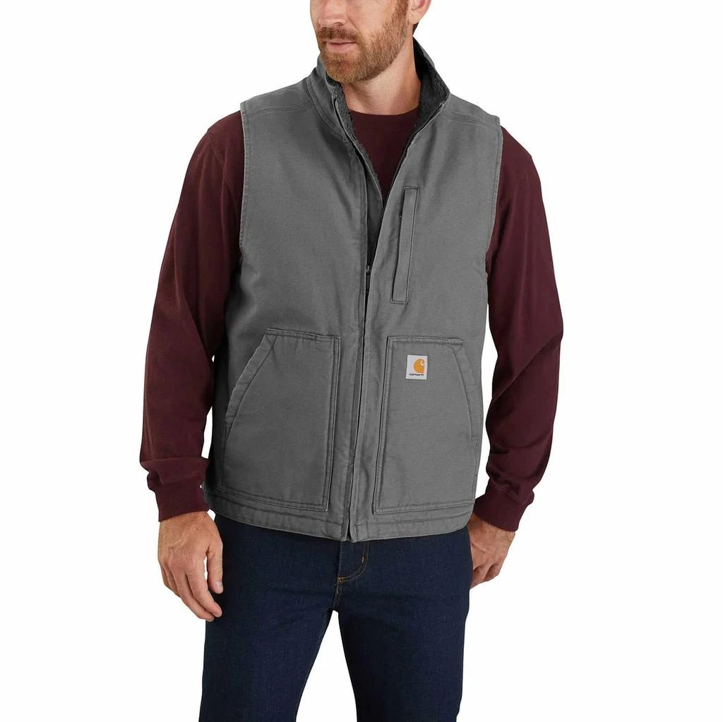Carhartt Carhartt - Men
s Duck Sherpa Mock Neck Vest - Plus
