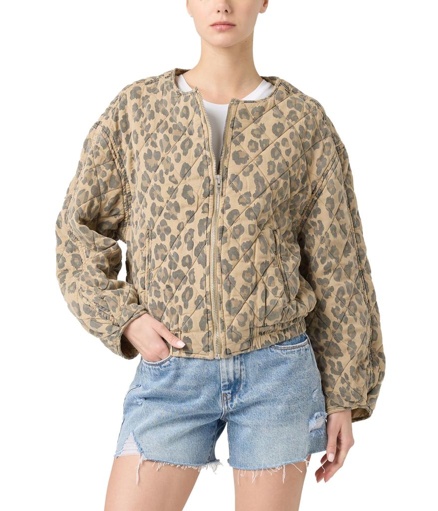 Blank NYC Leopard Tencel Jacket