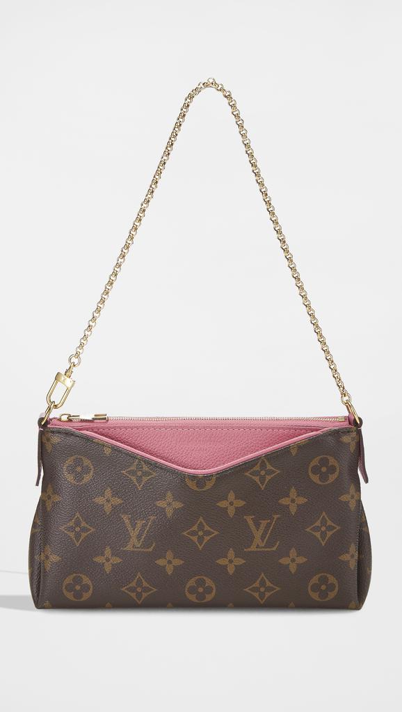What Goes Around Comes Around Louis Vuitton Monogram Pallas Clutch