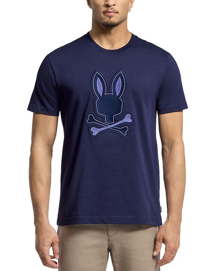 Psycho Bunny New Castle Embroidered Graphic Tee