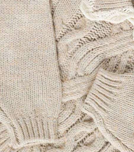 Rylee + Cru Alice cable-knit sweater 2