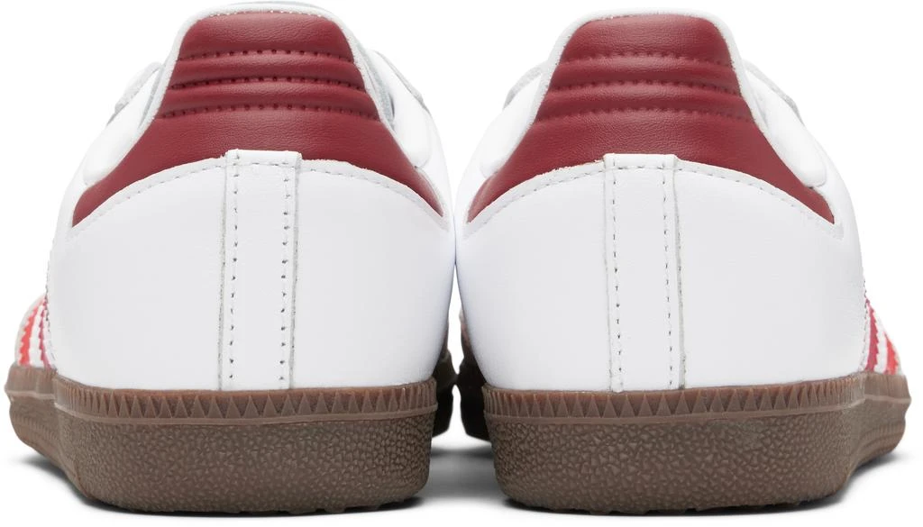 Adidas Big Kids White 
Red Samba OG Sneakers 2