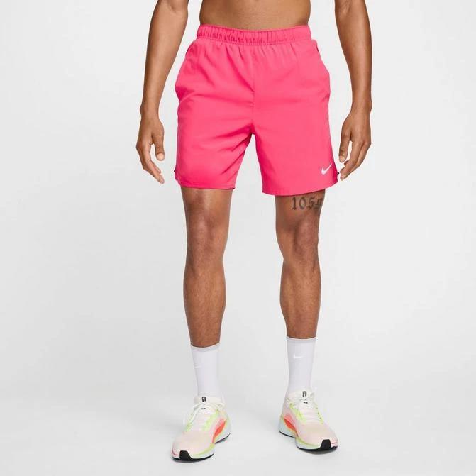 NIKE Men's Nike Dri-FIT Challenger Brief-Lined 7&quot; Running Shorts 1