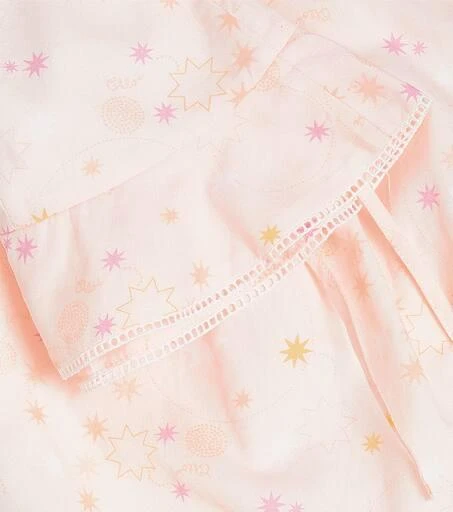 Chloé Baby cotton playsuit and sunhat set 3