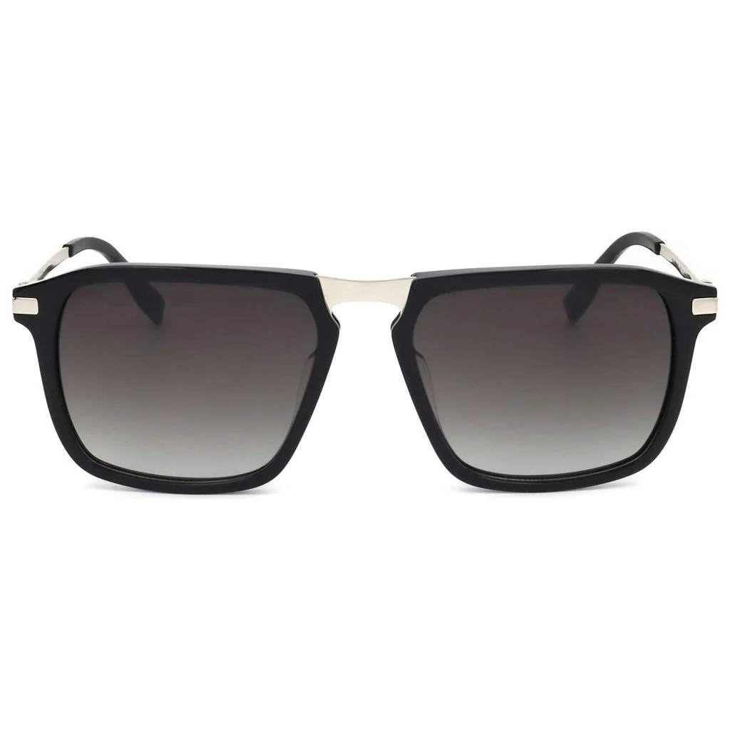 TRUSSARDI Trussardi Men's Black Square Polarized Sunglasses 2