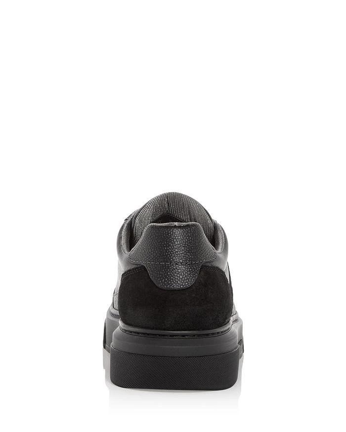 Salvatore Ferragamo Men's Cassina Leather & Suede Low Top Sneakers 3