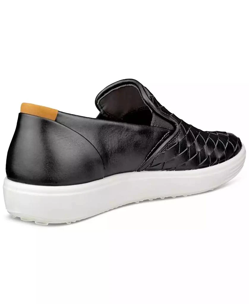 ECCO Women's Soft 7 Woven Slip-On Sneakers 3