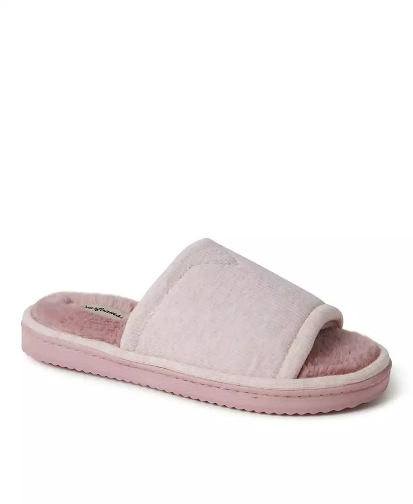 Dear Foams Women's Demi Rib Knit Slide 1