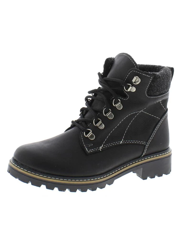 Martino Penny Womens Leather Fleece Lined Casual Boots 7