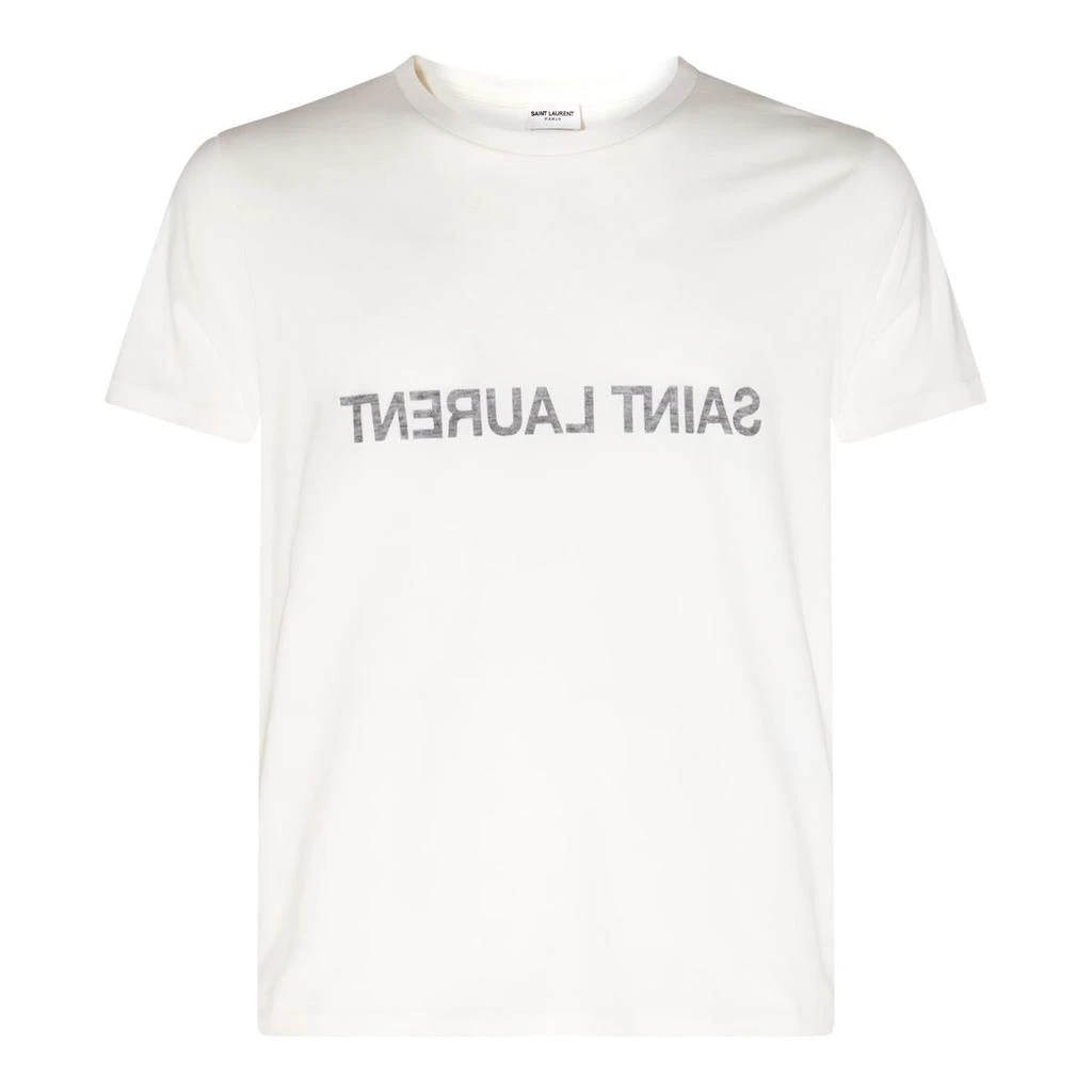 Yves Saint Laurent Saint Laurent  T-shirts and Polos White 1