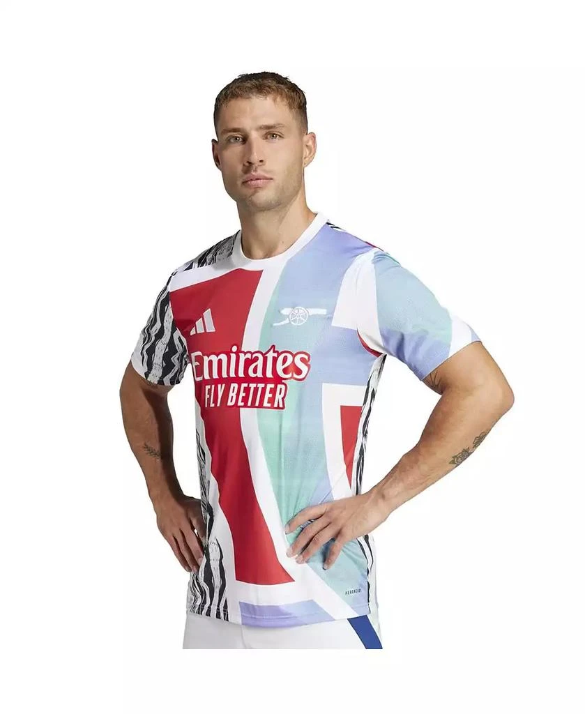 Adidas Men's White Arsenal 2024/25 Pre-Match Top 1