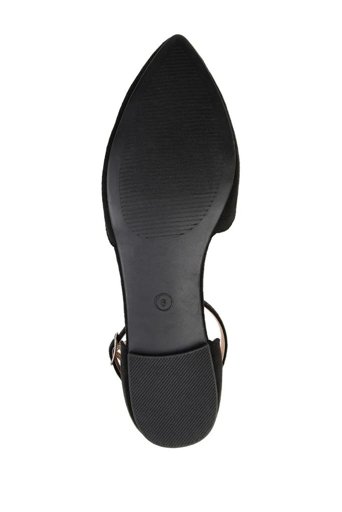 Journee Collection Lana Ankle Strap Flat 3