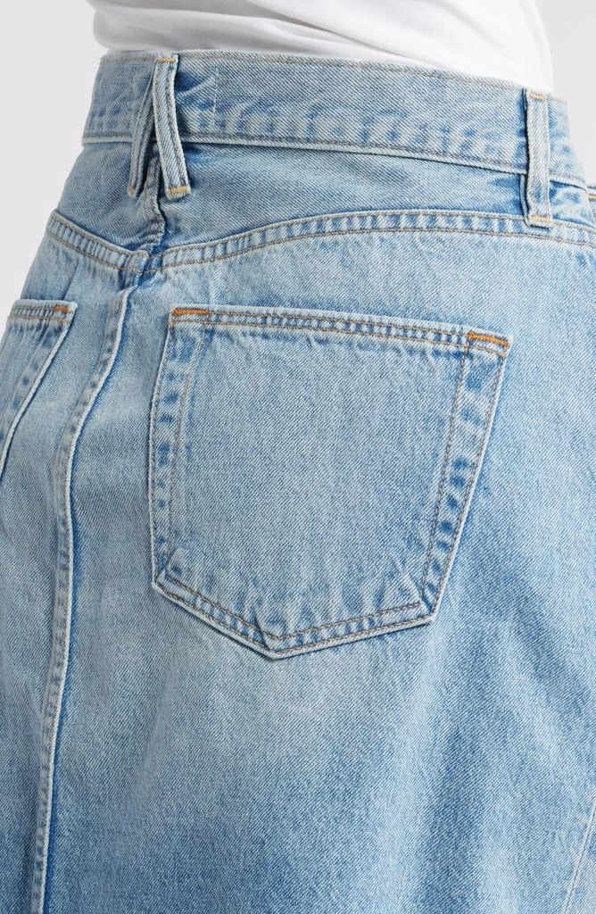 SLVRLAKE Cotton Denim Midi Skirt 4