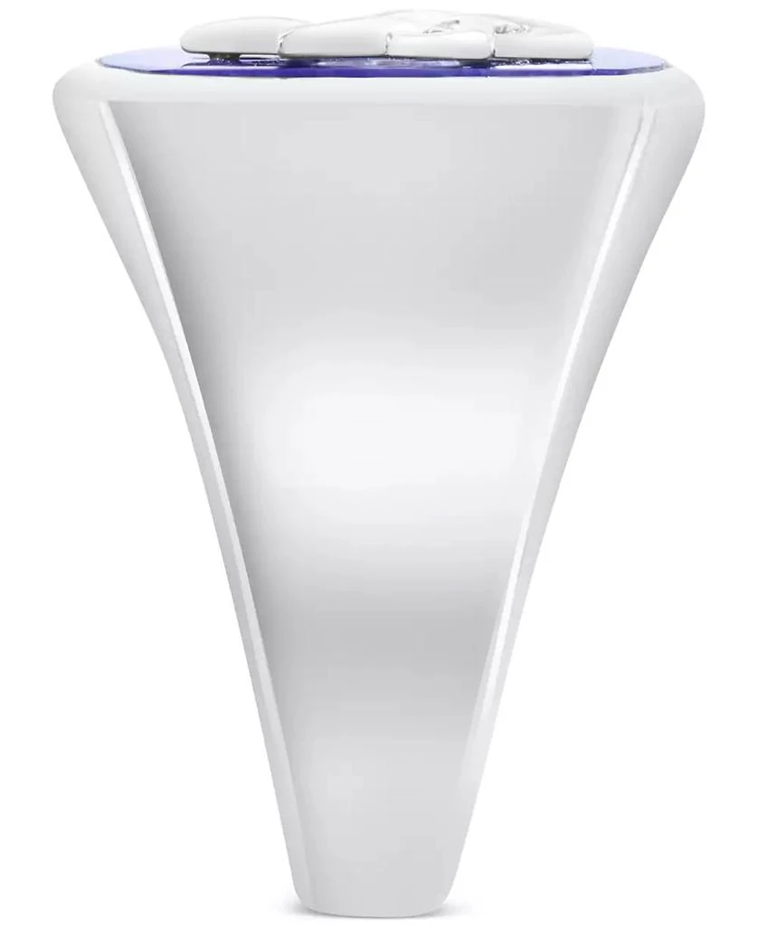 Effy EFFY® Men
s Lapis Lazuli 
Star of David Polished Ring in Sterling Silver 2