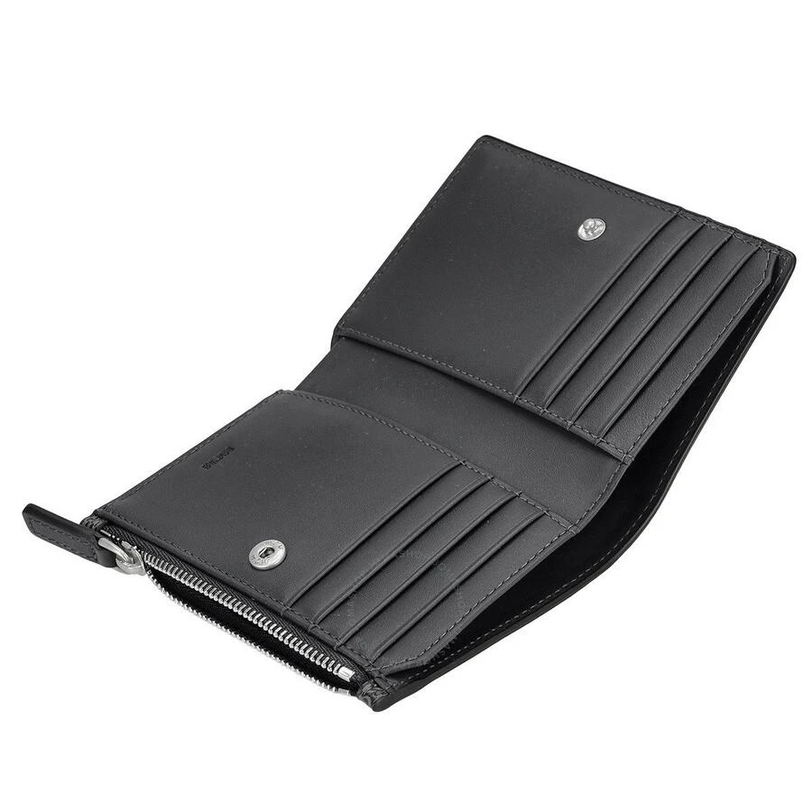 MCM Dark Grey Lauretos Himmel Bifold Wallet 3
