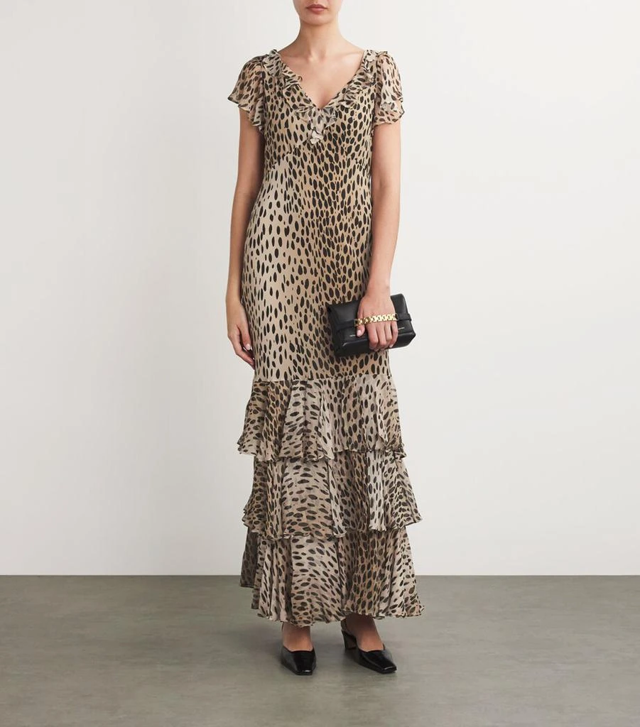Rixo Silk Amelle Maxi Dress 2