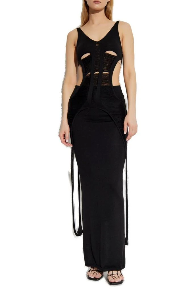 Rick Owens Rick Owens Tanja Plunging V-Neck Tank Top 2