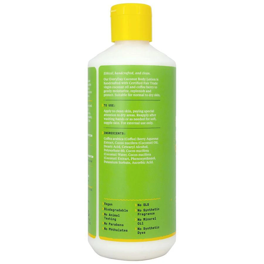 Alaffia Everyday Coconut Hydrating Body Lotion, Normal to Dry Skin 7