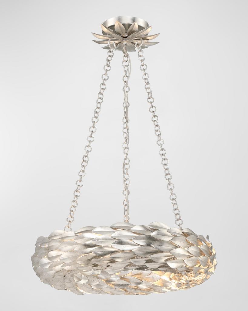 Crystorama Broche 18" Round 6-Light Chandelier