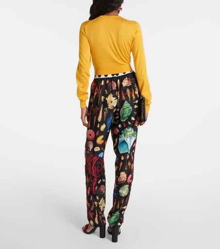 Dolce
Gabbana Cropped silk cardigan 3