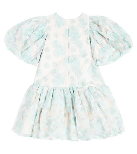 Petite Amalie Embroidered tulle dress 4