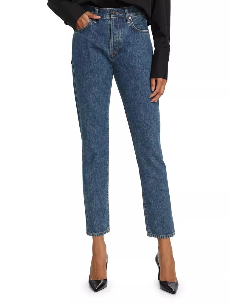 WARDROBE.NYC Mid-Rise Slim Jeans 3