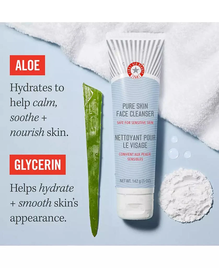 First Aid Beauty Pure Skin Face Cleanser, 5-oz. 5