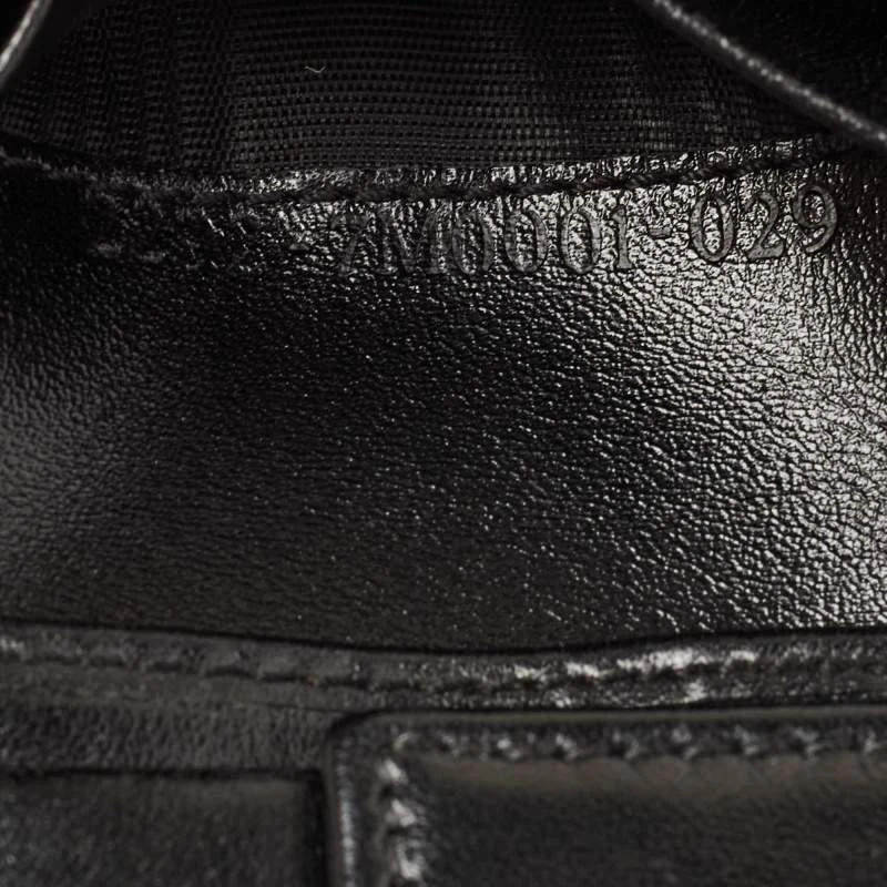 Fendi Fendi Black/Tobacco Zucca Canvas Bifold Wallet 9