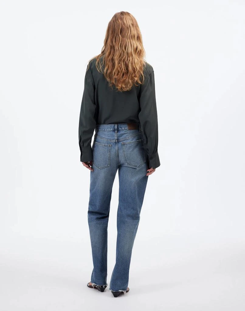 Madewell The Dean Easy Straight Jean 4