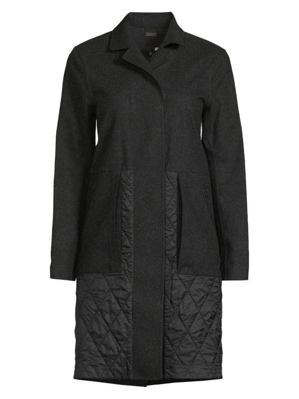 lululemon athletica ​Wool Blend Quilted Car Coat 4