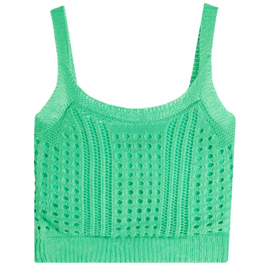 Surf Gypsy Surf Gypsy - Knit Cropped Tank Top