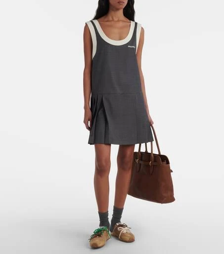 Miu Miu x New Balance 530L suede mules 3