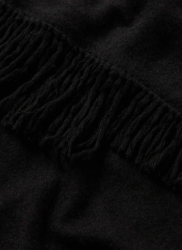 Jane Carr Women's Chalet Square Scarf In Black 2