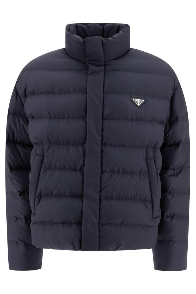 Prada Prada Zip-Up Down Bomber Jacket - Coats - Free