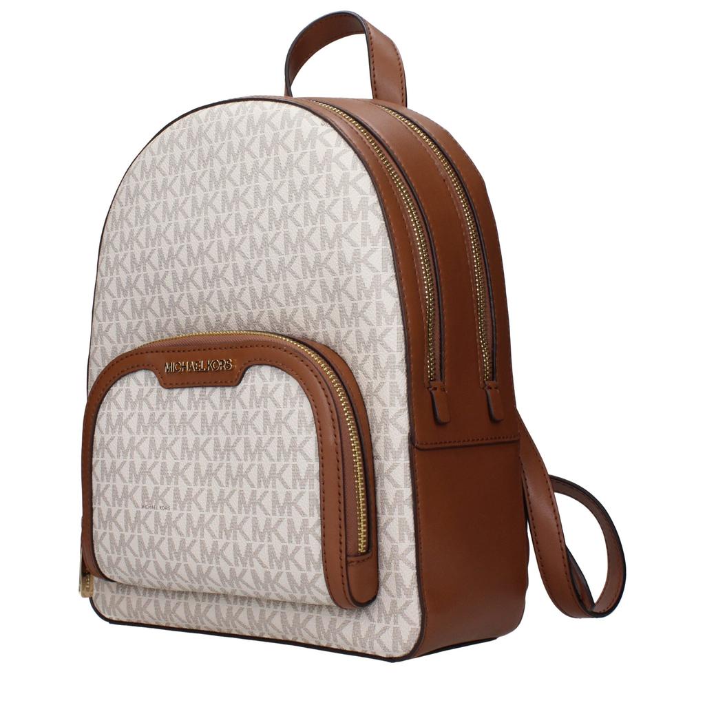 Michael Kors Michael Kors Beige Fabric Backpack