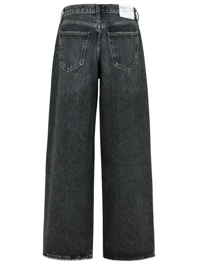 AGOLDE Agolde 'Sluggy Baggy' Black Denim Jeans 3