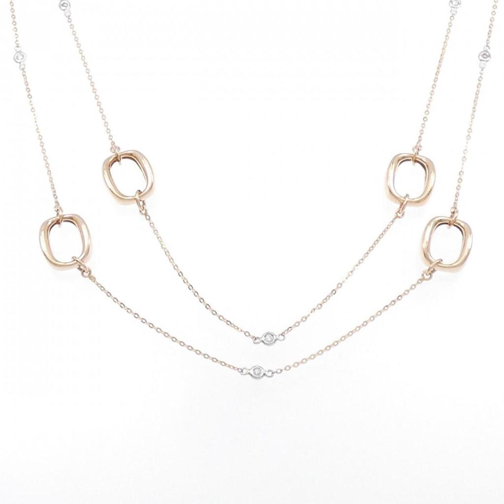 Damiani pink gold (18K) gold (18K) Necklace (Pre-Owned)